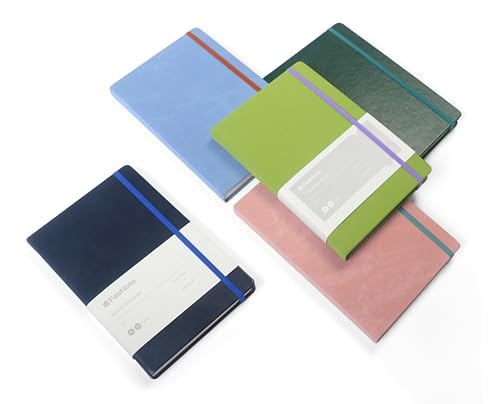 Image of A6 Lined Hardcover Notebook, 100 GSM Paper, Midnight Blue