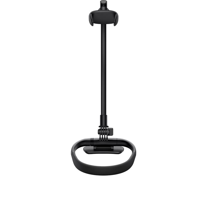 Baseus ComfortJoy Series neck Phone Holder 360 Adjustable Lazy Holder Mount Clamp with Silicone Pad for Most Phones, iPhone 14 Pro/Pro Max, Samsung Galaxy, all 4"-7.1" Phones（Black）