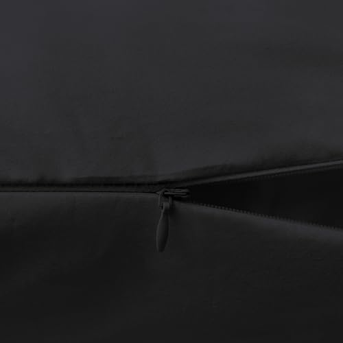 Image of Elegant Comfort Luxury Ultra-Soft 1-Piece Body Pillowcase - 1500 Premium Hotel Quality Microfiber Double Brushed - Wrinkle Resistant, Body Pillowcase Size, Black