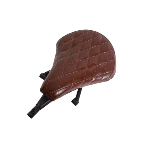 KAXSFE Kompatibel mit BMW R45 R60 R75 R80 R90 R100 Motorrad Retro Solo Sitz und Halterung Sattel Sitz(A)