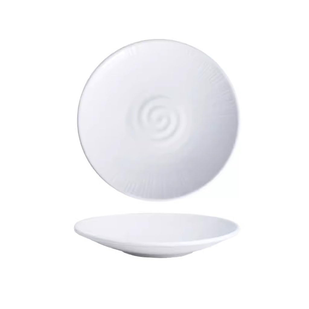WOTZOV Salad Bowl Creative Hotel Tableware Fighting Plate Ritualistic Personality Irregular Cold Dish Plate Special Dish Plate Kitchen Supplies，Medium