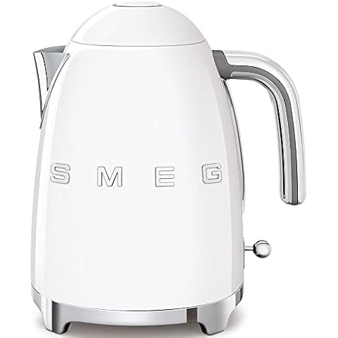 Smeg 50’s Style Jug Kettle in Matte White Cover