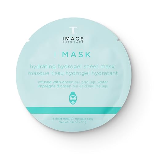 IMAGE Skincare, I MASK Hydrating Hydrogel Sheet Mask, Hyaluronic Acid Hydro Facial Mask, Refreshing, Hydrating and Soothing, 1 Pack