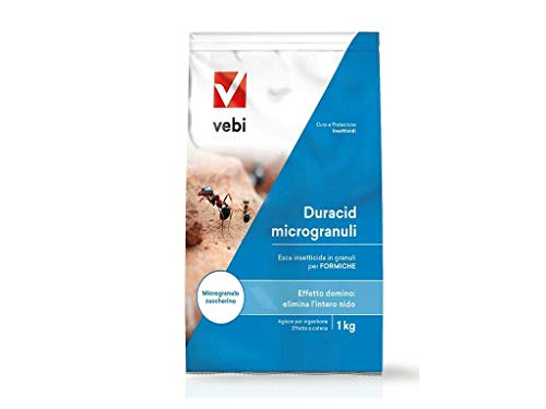 VEBI INSETTICIDA GRANULARE DURACID MICROGRANULI per formiche e Insetti ANTIFORMICA 1 kg AMDGarden