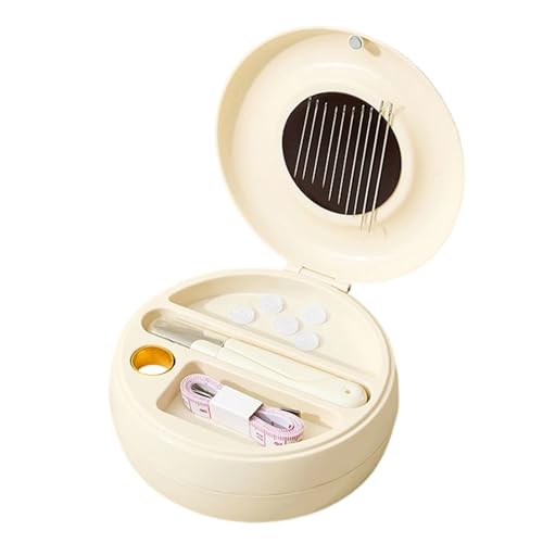 Kit de costura base | Kit de costura magnética portátil con forma de rosquilla | para hombres mujeres chicos adultos niño madre abuelo novia