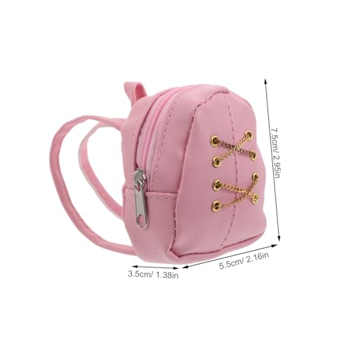 Coin Purse School Bag for Stylish Doll Accessories with Optimal Capacity for Financial Learning and Daily Essentials2