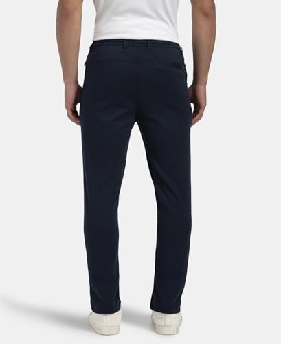 Image of Jockey IM06 Men Super Combed Cotton Rich Elastane Stretch Slim Fit All Day Pants with Pockets