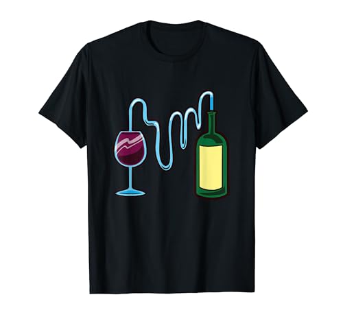 Wine for pharmacist with wine bottle T-Shirt