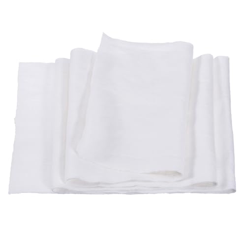 Image of MECCANIXITY 39 inch Elastic Cuffs Ribbed Trims Cotton Fabric Knit Rib Stretch Tape Cuff Sleeve Waistband for Sewing, 8 inch Wide White