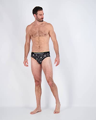 Undergents Men's Brief Underwear - Underwear Comfort For Men (No Whitey Tightie) (Skullsbones Size Xl) #TOP3