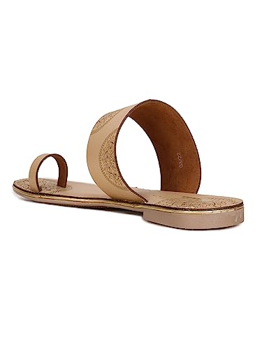Image of Bata Women Casual Slipper - Gold