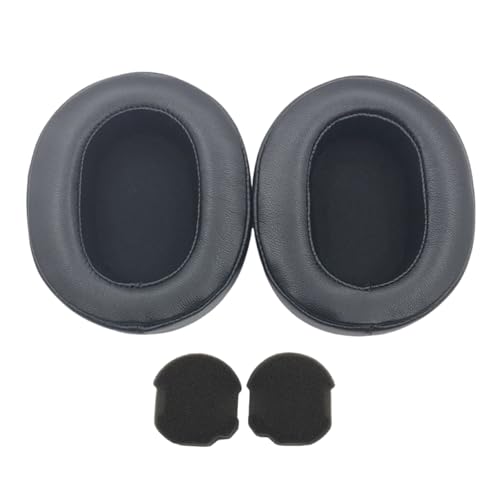 Coussinets WH1000xm5 en cuir de mouton pour écouter votre musique en voyage et au bureau