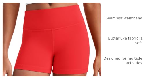Image of CRZ YOGA Girls Butterluxe Biker Shorts | Extremely Soft, Gentle Compression, Dance, Athletic, High Waisted, for Teen