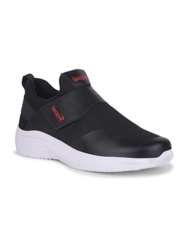 Image of Liberty Leap7x FLATRON-1E Non-Lacing Walking Shoes for Men with EVA Sole| Suitable for Jogging, Workout, Gym & Outdoor Activity | Stylish, Lightweight & Comfortable Footbed | Sports Footwear