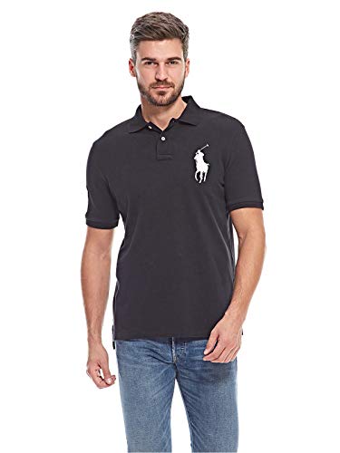 Ralph Lauren Polo Mens Classic Fit Cotton Mesh Big Pony Polo Shirt - Main Image