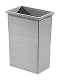 Der passende Hailo Ersatzeimer 29 L 1100709 für den Hailo Abfallsorter BOTTOM MOUNT / Hailo TB Slide 40.2/58. Volumen: 29 Liter. Farbe: signalgrau. Maße (L x B x H): 350 x 226 x 485 mm. Material: Kunststoff