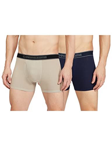 Image of Chromozome Men's Cotton Solid Regular Trunks