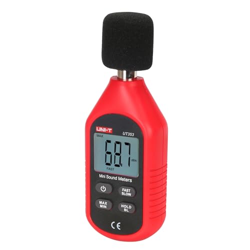 Mini onomètre numérique rouge Unit 530134371 : appareil de mesure digital - 3