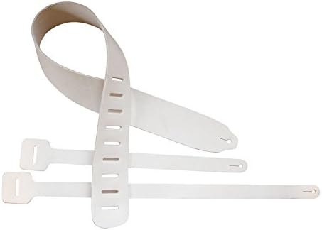 Leather Guitar Strap Kit - Made in USA by Moxie & Oliver