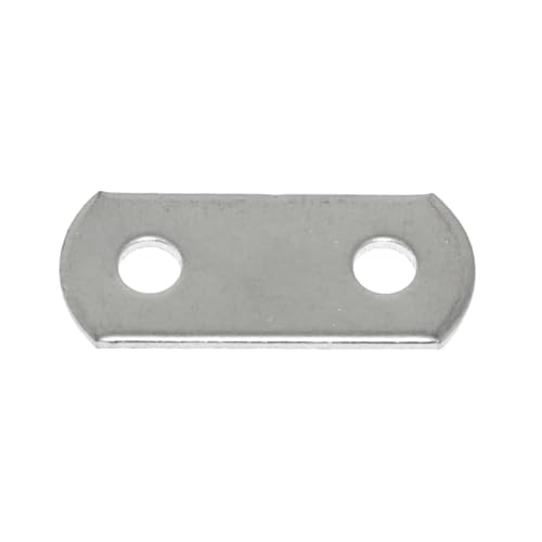 Image of 20PCS Iron Galvanized Flush Canvas Clip Frame Mirror Clip Silver One Piece Metal Corner Fixed Attachment Fitting Frame Mounting Clip with Holes Screw for Mirror Shelf Cabinet Frame Mounting