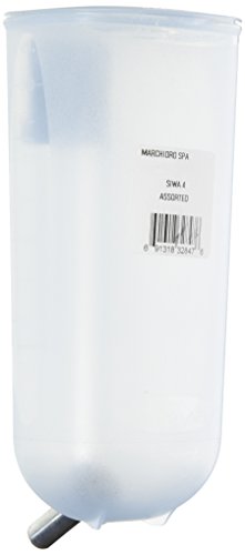 Marchioro Siwa 4 No Drip Water Bottle for Small Animals, 3 inches, Colors Vary