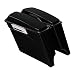 TCMT 5" Hard Saddle Bags Extended Saddlebag Trunk + Lid Latch Keys Fits for Harley Touring FLH FLT Electra Glide Road King Ultra Street 1993 1994-2013