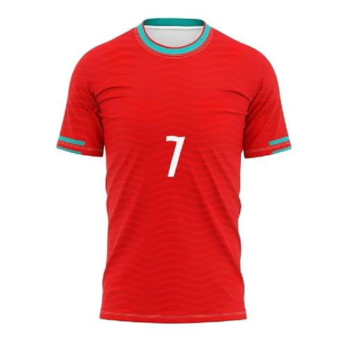 Image of Football Jersey porrtugal Home Kitt- for Men and Sports Jersey for Men and Boys Football Team 2024