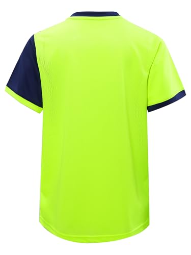 easyforever Kid Boy Soccer Jersey Sports Shirt Breathable Athletic Tops Quick Dry Fit Short Sleeve Tshirt for Sport Training2