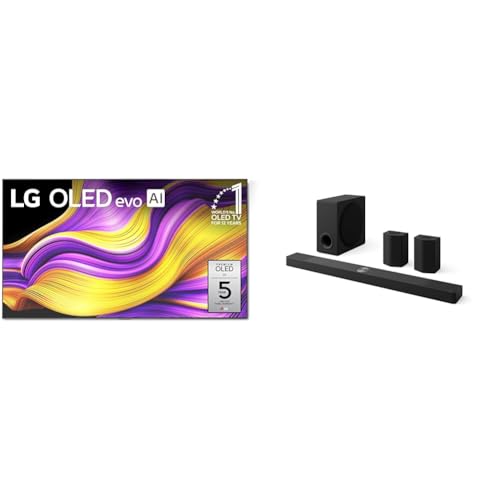 Image of LG 77 inch OLED evo G5 4K AI TV, 9.1.5-Ch. S95TR Soundbar with Dolby Atmos, DTS:X, Wireless Speakers and Subwoofer Home Theater Bundle