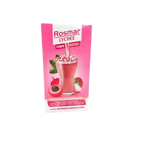 Rosmar Lychee fiber detox Drink - Slimming and Whitening