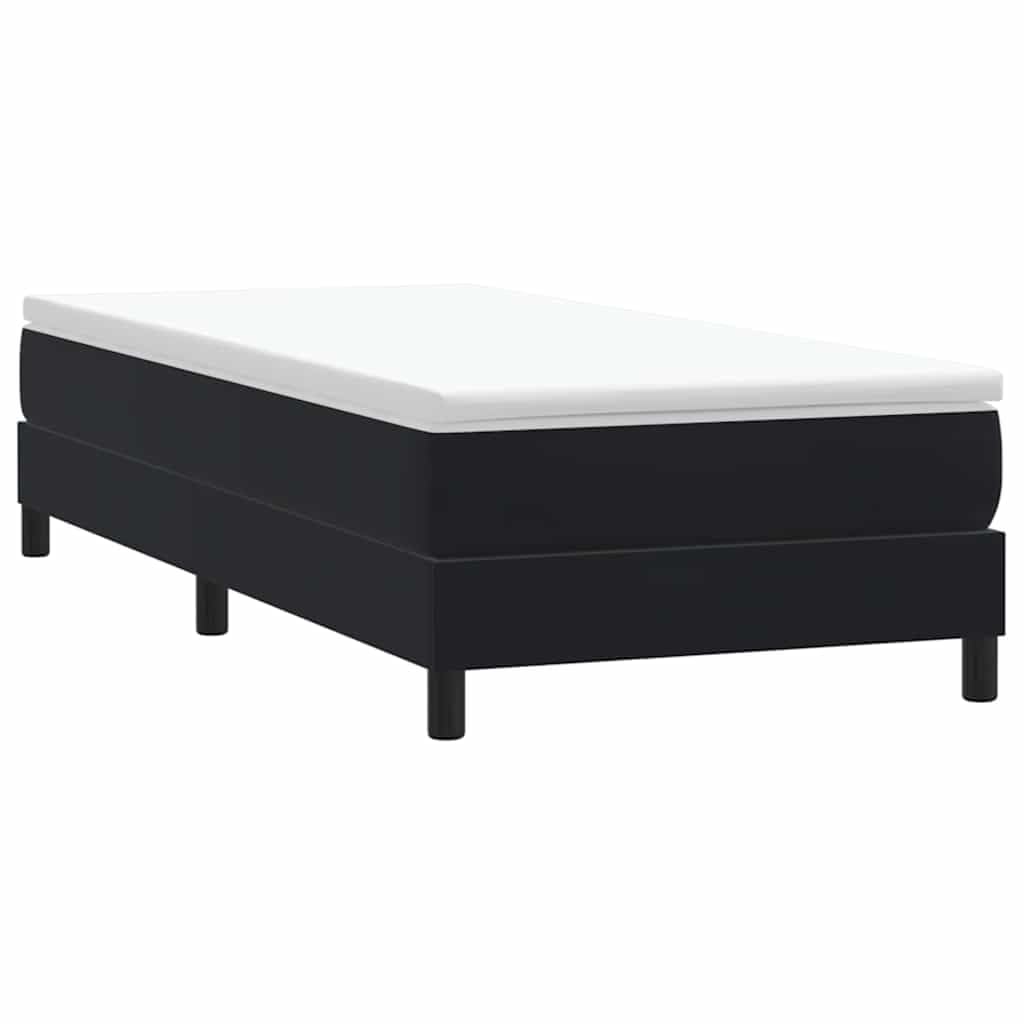 Somier de láminas para cama sin colchón (90 x 210 cm, terciopelo, con soporte de láminas, montaje fácil, para dormitorio, adultos