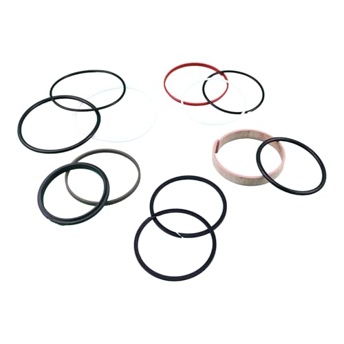 Image of HOLDWELL Hydraulic Cylinder Bore Seal Kit AHC19979 Compatible with John Deere 260E 310 P 310E 310G 410D 410E 410J 410K 410L 437E 510D 603R 612R 8245R 8270R 8295R 8320R 8335R