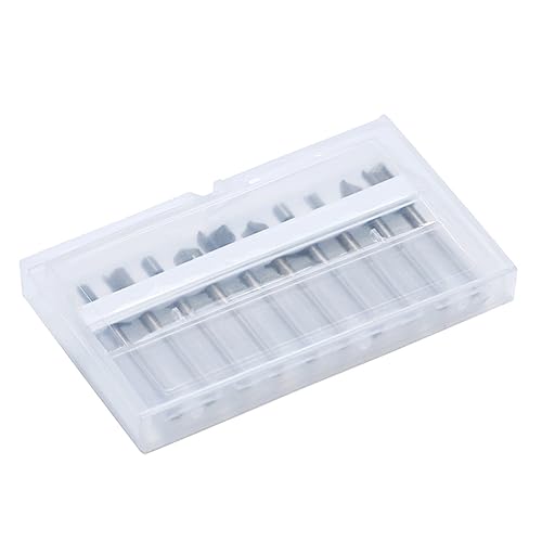 jojofuny 10pièces Set Fraises Vitesse Outils De Découpe Pour Menuiserie Et Sculpture Pour Plastiques