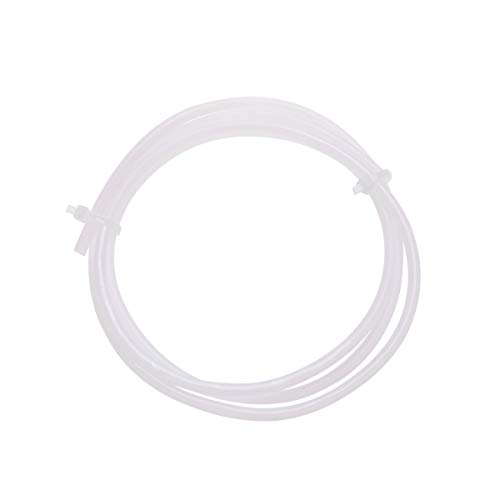 ULTECHNOVO Ptfe Tube for 3d Printer Filament Guide, White Flexible Ptfe Material with High and Low Temperature Resistanc