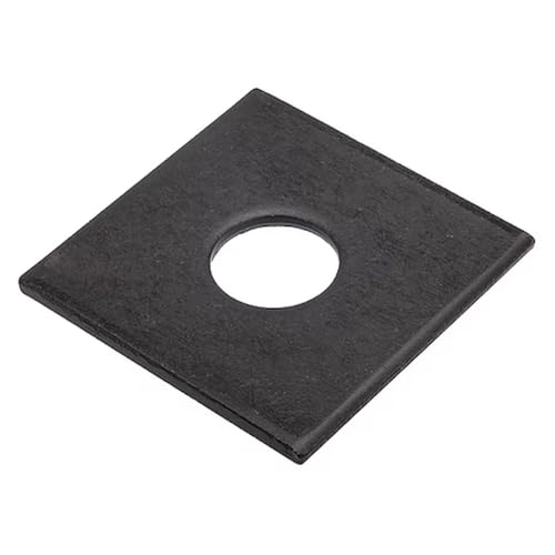 Sqr Wshr,BlkOx,STL,5/8 in,2x0.128in,1PK