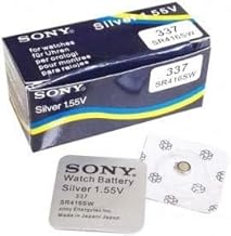 CAM 360 Earpiece Battery 337 (SR416SW) 1.55V Silver Oxide 10 PCS 1 Box Original 10Pcs Cell Battery