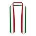 Italy Italian Flag Graduation Sash 2024 Gradution Stole Classic Shawl Fashion Scarf for Study Aboard Students 72 Inch Men Women Flattened