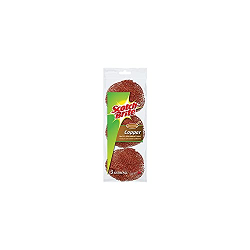 Copper SCRUBBING Pads 3PK