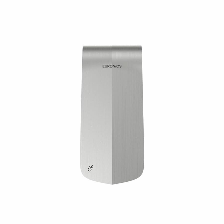 Image of Euronics Tierra Automatic Soap Dispenser | 1100ml Touchless Liquid Dispenser | Infrared Sensor | SS 304 Wall Mounted | Battery Operated | Commercial Washrooms | ISI & BIS Certified