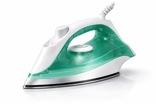 MAXELLPOWER Plancha de Ropa Vapor 2000W – Suela de Acero Inoxidable – Función Seco, Spray y Vapor – Chorro de Vapor Potente – Depósito 110 ml – Termostato Ajustable – Protección Sobrecalentamiento