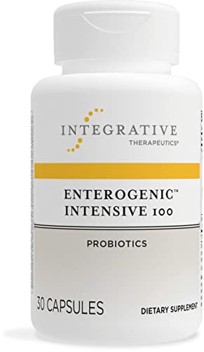 Integrative Therapeutics - Enterogenic Intensive 100-100 Billion CFU High-Potency Probiotic - Multiple Strains for Digestive Support - 30 Capsules
