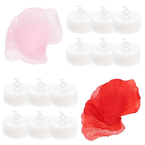 Bougies LED sans flamme pour une demande en mariage romantique et chaleureuse