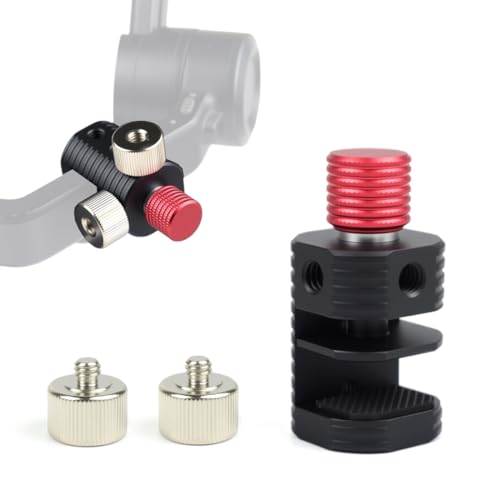 KOQINVIZ Universal Gimbal Counterweight Kit with Balance Weight Mounting Clamp and 2 pcs Counterweights for DJI Ronin S/SC/RS2/RSC2/RS3/RS4 Zhiyun Weebill S Crane Gimbal Stabilizers Accessories