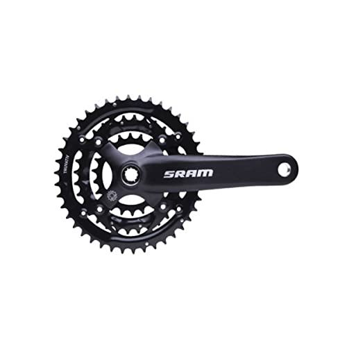 SRAM S600 Crankset - 3 x 8-speed, 175mm x 42-32-22T, Square Taper, Black