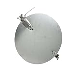 F&L Industries 08' Galvanized Duct Volume Damper with Quad Lever | FLD08 – Durable HVAC Airflow Control for Venting, Heating, Cooling & Exhaust Duct Applications