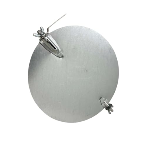 F&L Industries 6 Galvanized Duct Volume Damper w/Quad Lever | FLD06 for HVAC Venting Airflow Control Heating Cooling & Exhaust Duct Applications