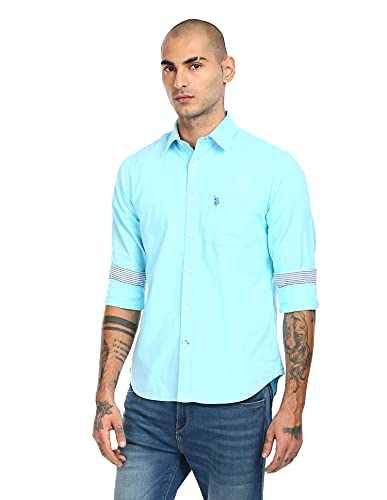 Image of U.S. POLO ASSN. Men's Cotton Regular Casual Shirt