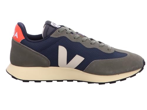 Image of VEJA Men's Rio Branco II Sneaker, Nautico /Pierre /Orange, 11.5