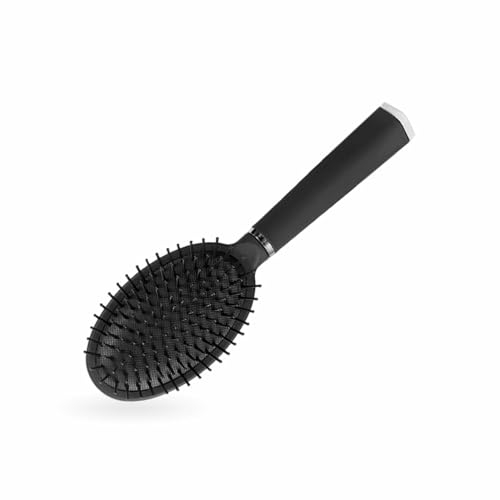 Hair Brush Professional Blow Drying Or Detangling Paddle Hairbrush Easy Grip Oval Shape Comb Perfect On Wet Dry Long Thin Curly Hair Massaging Or Straightening Hair Accessory Supplies(1Pc)