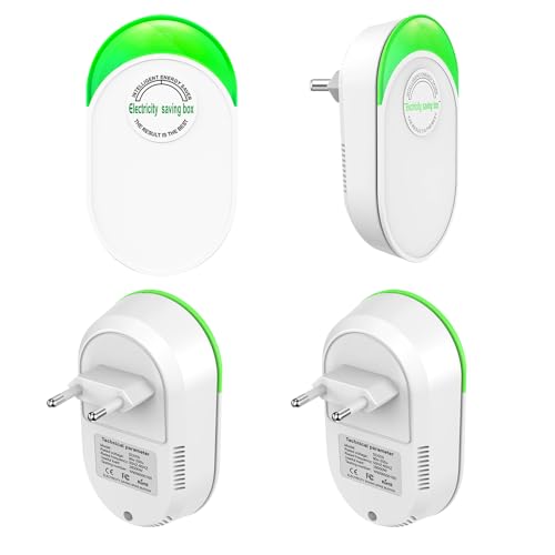 Power Saver, 4 Stück Energiespargerät stromspargerät, Smart...